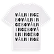 Vålningebo ordlek t-shirt