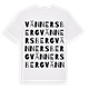 Vännersberg ordlek t-shirt