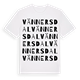 Vännersdal ordlek t-shirt
