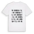 Vargsmåla ordlek t-shirt