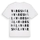 Vargsmåla ordlek t-shirt