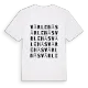 Värlenäs ordlek t-shirt
