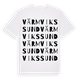 Värmvikssund ordlek t-shirt