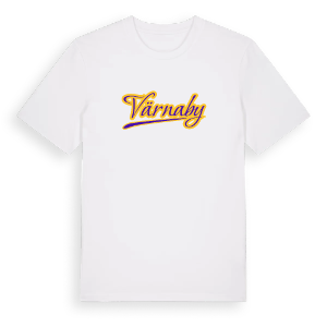 Värnaby baseball t-shirt – ekologisk bomull t-shirt från Pinshirt