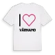 Jag älskar Värnamo t-shirt stort tryck