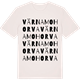 Vintage White t-shirt med Värnamohorva ordlek t-shirt
