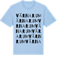 Blue Soul t-shirt med Värnarum ordlek t-shirt