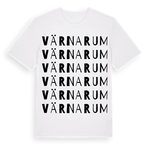 Värnarum ordlek t-shirt – ekologisk bomull t-shirt från Pinshirt