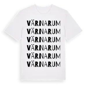 Värnarum ordlek t-shirt – ekologisk bomull t-shirt från Pinshirt