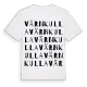 Värnkulla ordlek t-shirt