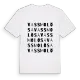 Vassmolösa ordlek t-shirt
