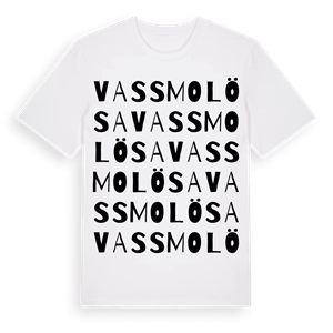Vassmolösa ordlek t-shirt – ekologisk bomull t-shirt från Pinshirt