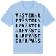 Blue Soul t-shirt med Västerarp ordlek t-shirt