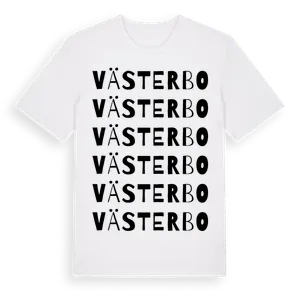 Västerbo ordlek t-shirt – ekologisk bomull t-shirt från Pinshirt