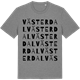 Mid Heather Gray t-shirt med Västerdal ordlek t-shirt