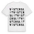 Västerslät ordlek t-shirt