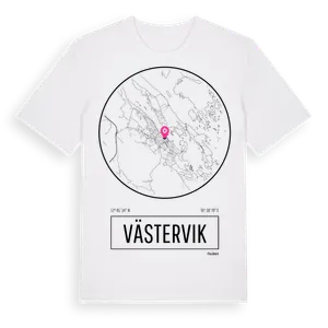Västervik t-shirt – ekologisk bomull t-shirt från Pinshirt