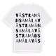 Västra Månsamåla ordlek t-shirt