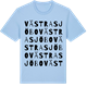 Blue Soul t-shirt med Västra Sjöbo ordlek t-shirt