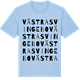 Blue Soul t-shirt med Västra Svingebo ordlek t-shirt