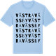 Blue Soul t-shirt med Västra Vässby ordlek t-shirt