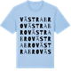 Blue Soul t-shirt med Västrabro ordlek t-shirt