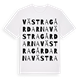 Västragårdarna ordlek t-shirt