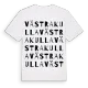 Västrakulla ordlek t-shirt