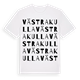 Västrakulla ordlek t-shirt