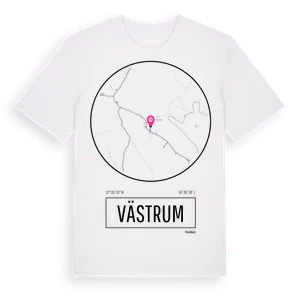Västrum t-shirt – ekologisk bomull t-shirt från Pinshirt
