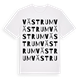 Västrum ordlek t-shirt