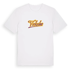 Vekebo baseball t-shirt – ekologisk bomull t-shirt från Pinshirt