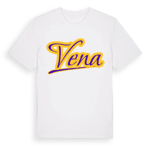 Vena baseball t-shirt – ekologisk bomull t-shirt från Pinshirt
