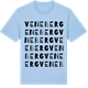Blue Soul t-shirt med Veneberg ordlek t-shirt