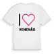 Jag älskar Venenäs t-shirt stort tryck