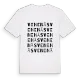 Venenäs ordlek t-shirt
