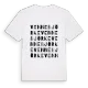 Vennebjörke ordlek t-shirt