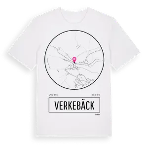 Verkebäck t-shirt – ekologisk bomull t-shirt från Pinshirt