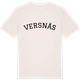 Vintage White t-shirt med Versnäs böjd t-shirt