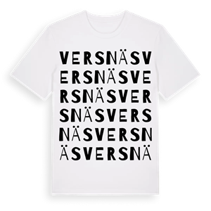 Versnäs ordlek t-shirt – ekologisk bomull t-shirt från Pinshirt