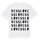 Vesslö ordlek t-shirt