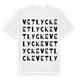 Vetlycke ordlek t-shirt