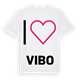 Jag älskar Vibo t-shirt stort tryck