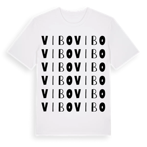 Vibo ordlek t-shirt – ekologisk bomull t-shirt från Pinshirt