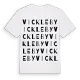 Vickleby ordlek t-shirt