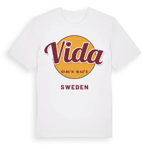 Vida cirkel t-shirt – ekologisk bomull t-shirt från Pinshirt