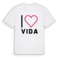 Jag älskar Vida t-shirt stort tryck