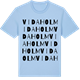 Blue Soul t-shirt med Vidaholm ordlek t-shirt