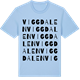 Blue Soul t-shirt med Viggdalen ordlek t-shirt