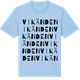 Blue Soul t-shirt med Vikänden ordlek t-shirt
